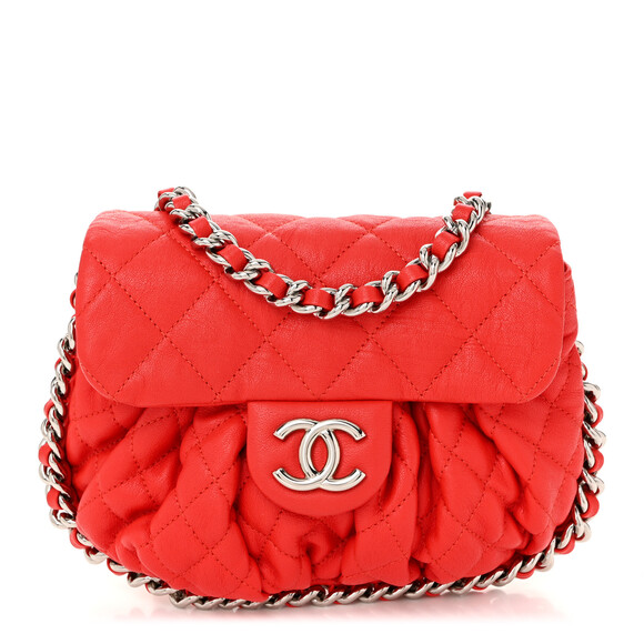 Chanel Washed Lambskin Mini Chain #183499C31B - Picture 1 of 11
